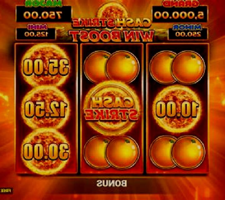 Cash Strike Win Boost slot machine