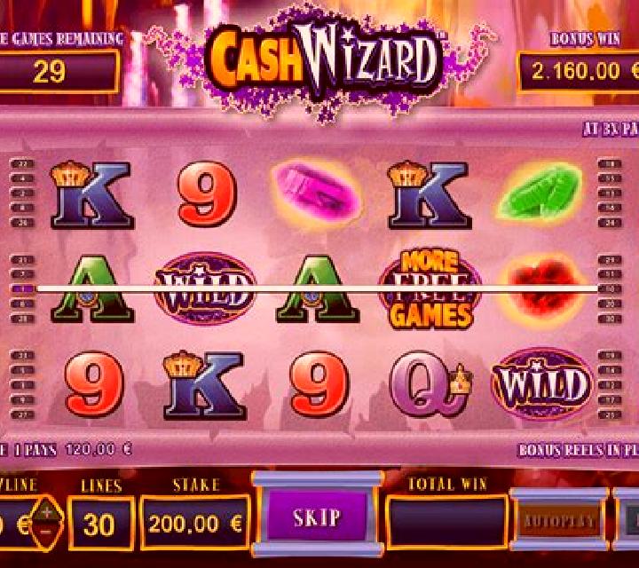 Cash Wizard slot game