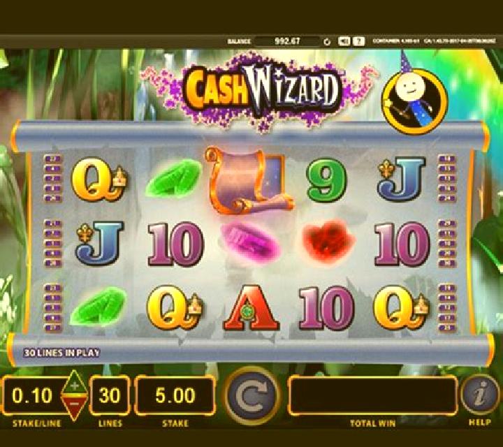 Cash Wizard slot machine