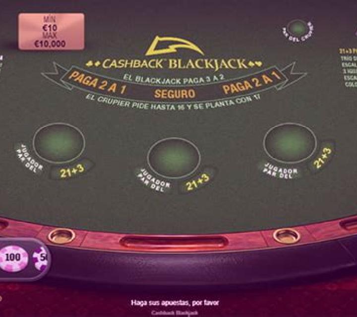 Cashback Blackjack Live slot machine