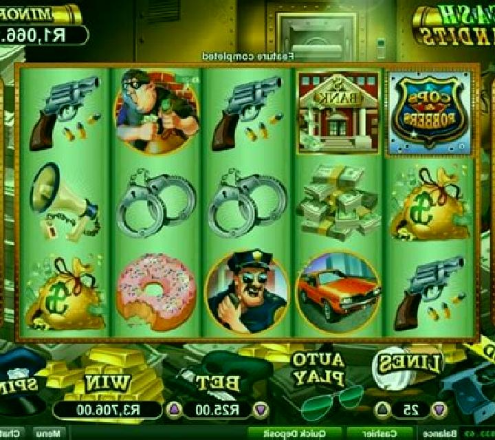 Cashbag Bandits slot game