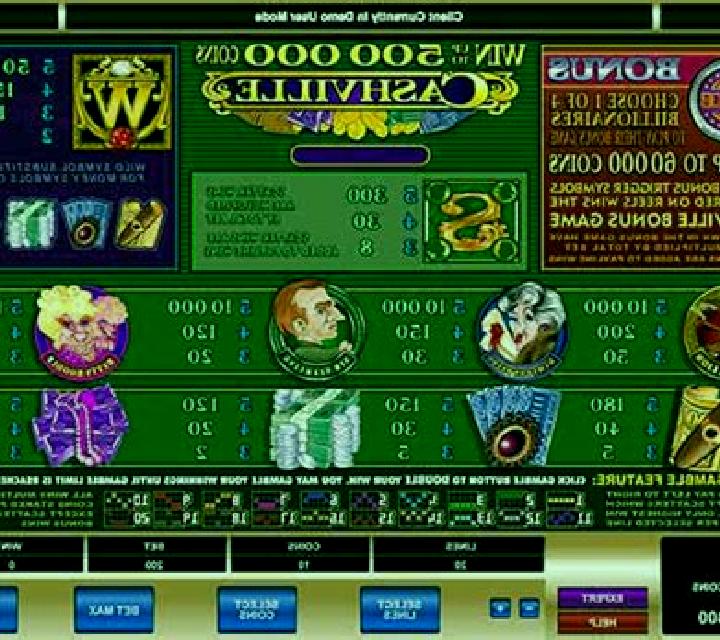 Cashville slot machine