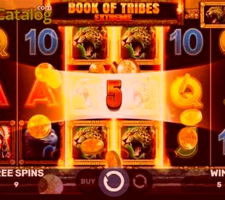 Casinobuck Book of Tribes slot game