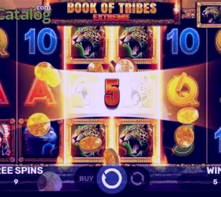 Casinobuck Book of Tribes slot machine