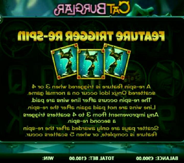 Cat Burglar slot
