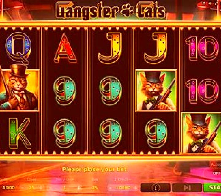 Cat Gangster slot machine