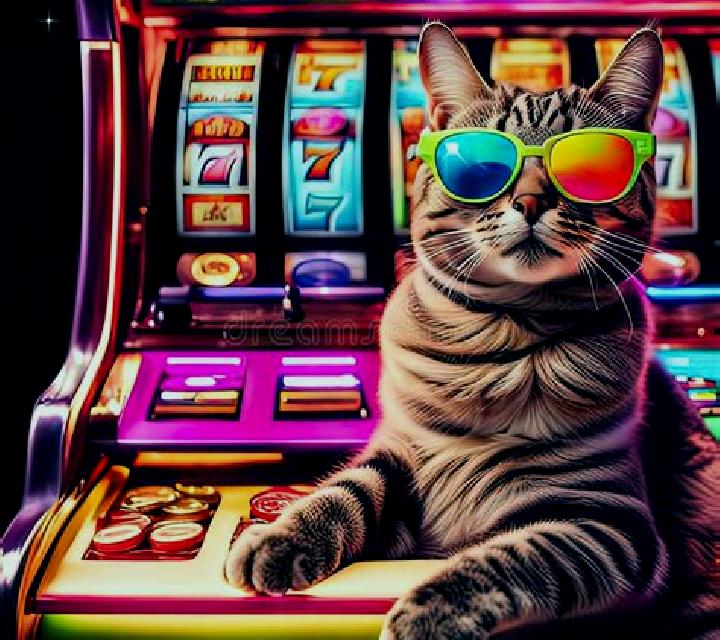 Cat in Vegas slot machine