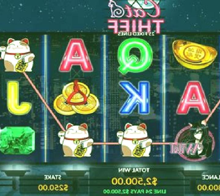 Cat Thief slot machine