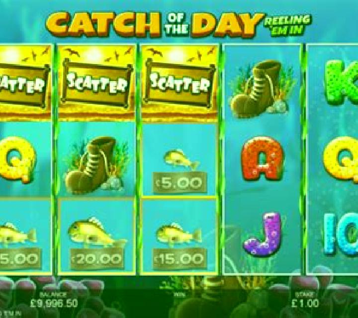 Catch of the Day Reeling Em In slot