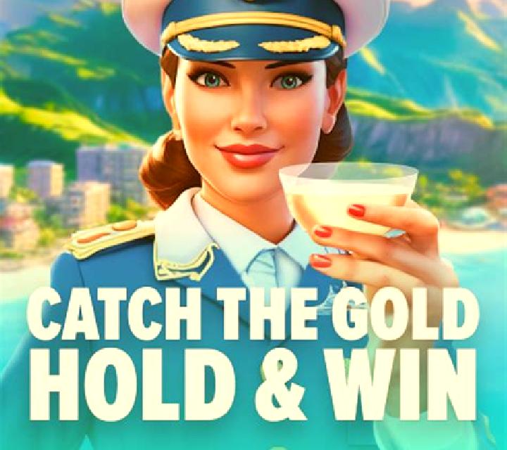 Catch The Gold Hold And Win slot game