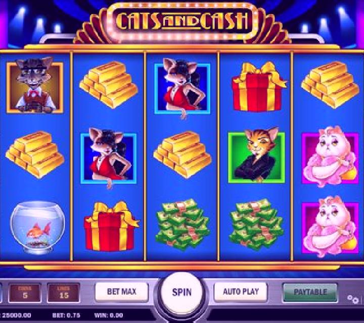 Cats and Cash slot machine