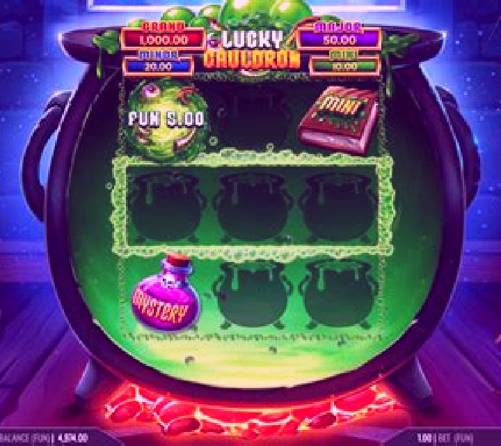Cauldron slot game