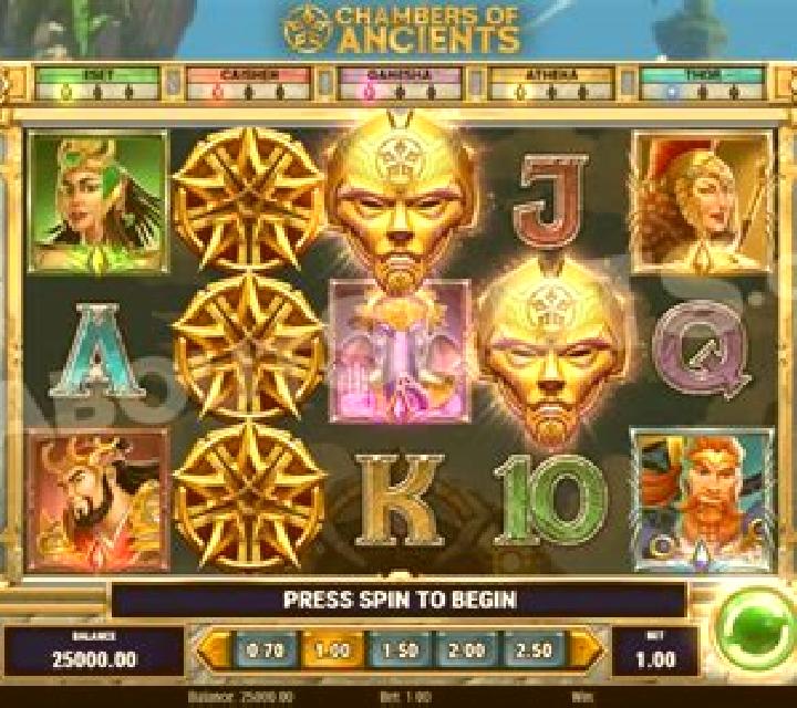 Chambers of Ancients by Play N GO: online slot