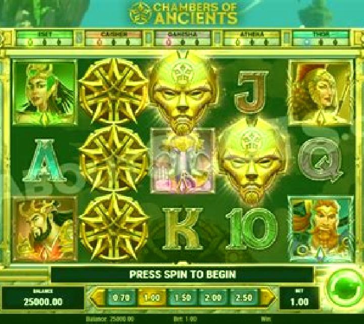 Chambers of Ancients by Play N GO: slot machine