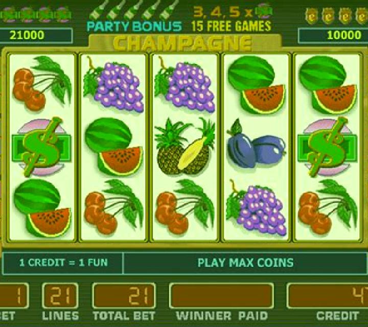 Champagne Party slot game