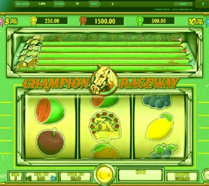 Champion Raceway online slot