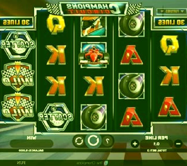 Champions Circuit slot machine