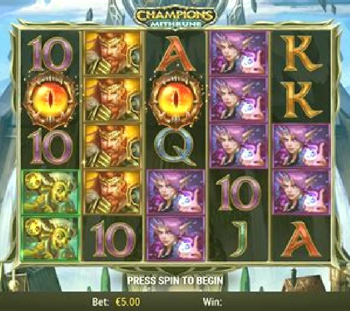 Champions of Mithrune slot