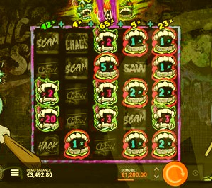 Chaos Crew Scratch slot machine