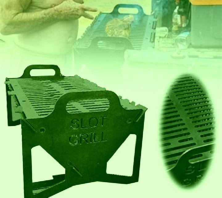 Charcoal BBQ slot machine