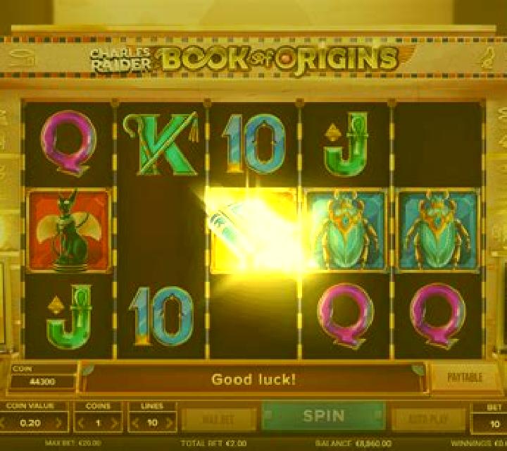 Charles Raider & The Sands of Fate Crash slot machine