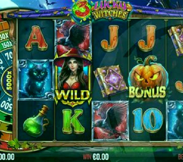 Cheeky Witches slot game