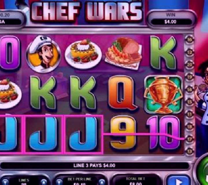 Chef Wars slot machine
