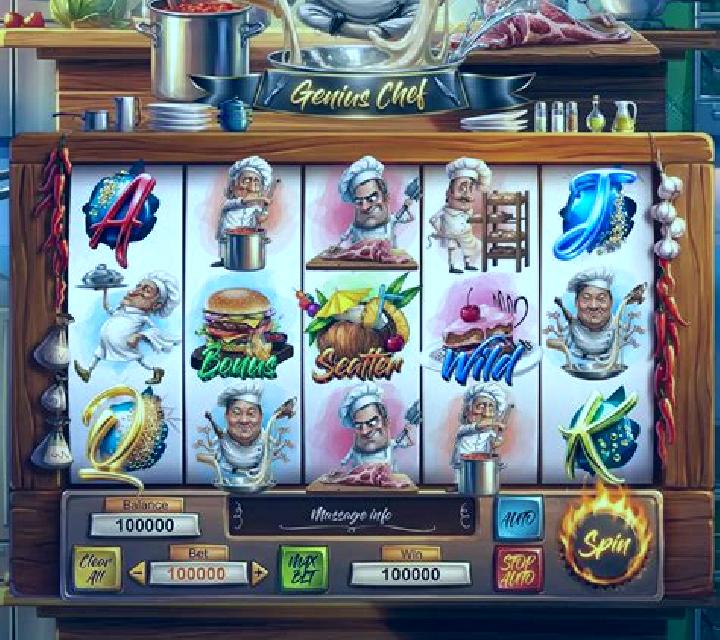 Chefs Menu slot game