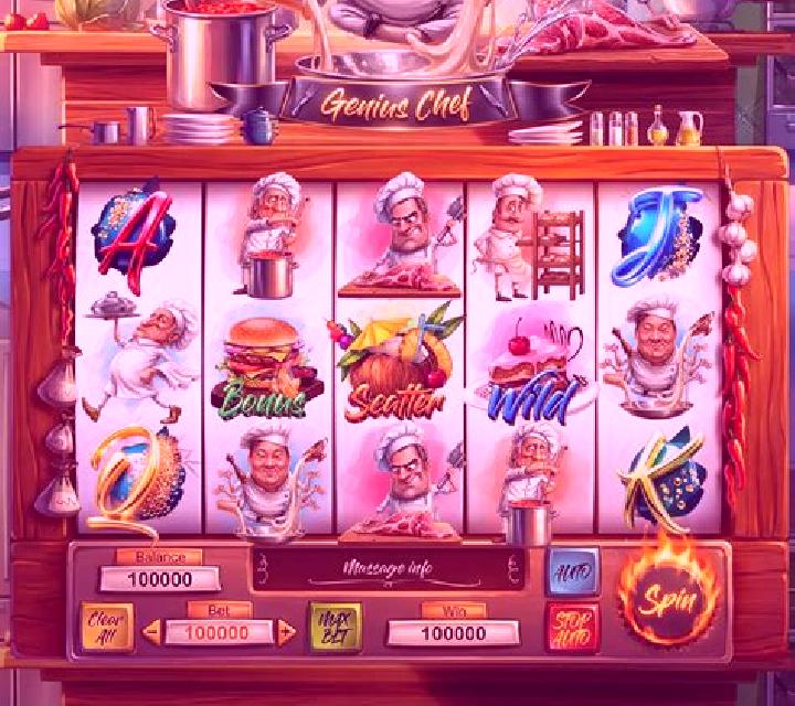 Chefs Menu slot
