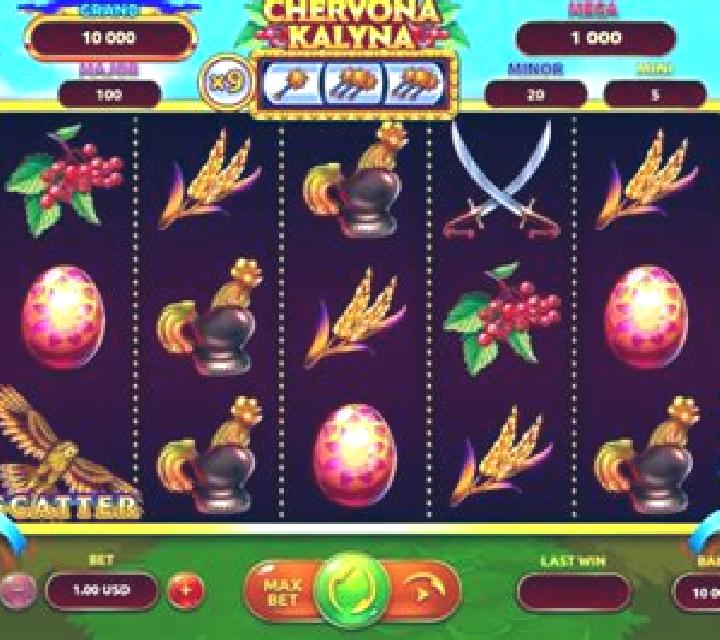 Chervona Kalyna Megaways online slot