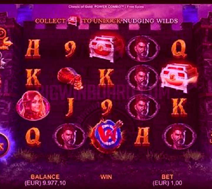 Chests of Gold Power Combo slot