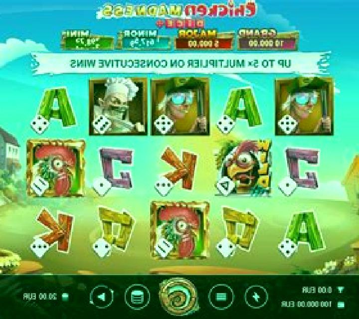 Chicken Madness Dice slot game