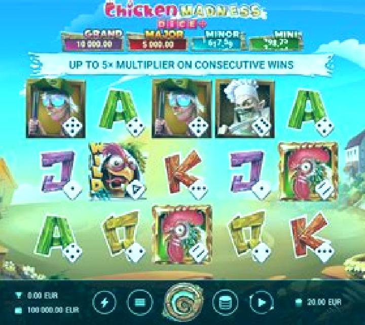 Chicken Madness Dice slot