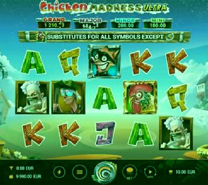 Chicken Madness Ultra Dice online slot