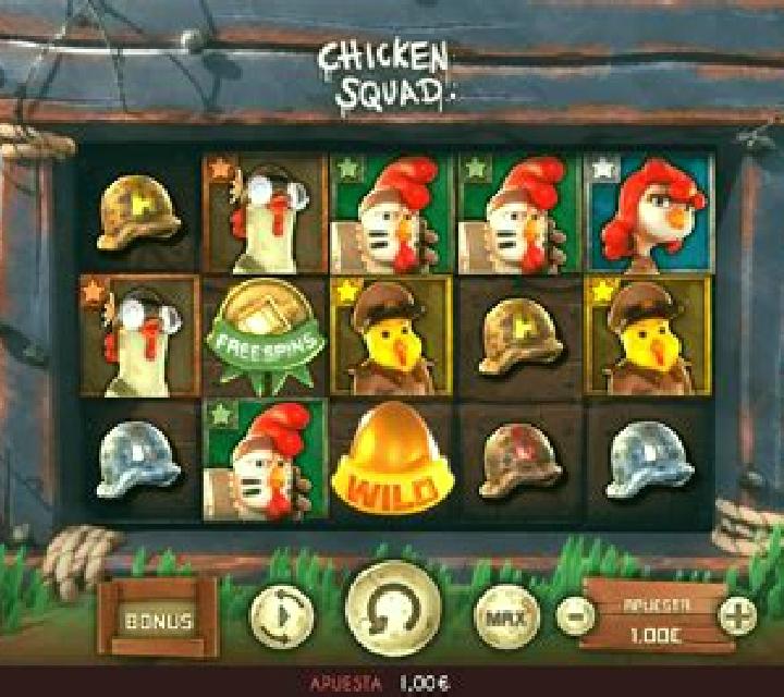 Chicken Squad slot machine