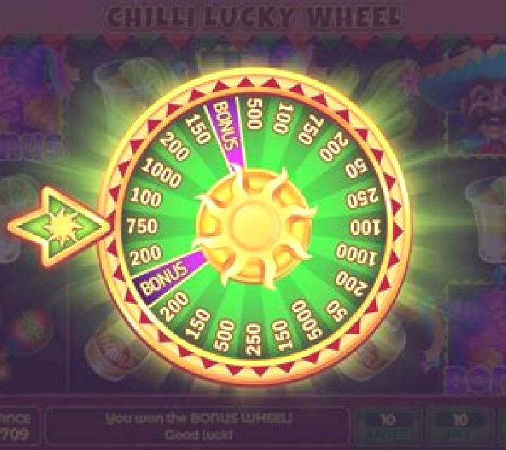 Chilli Lucky Wheel online slot