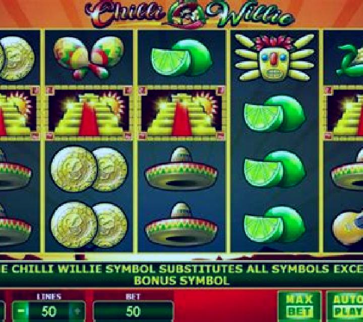 Chilli Willie slot machine