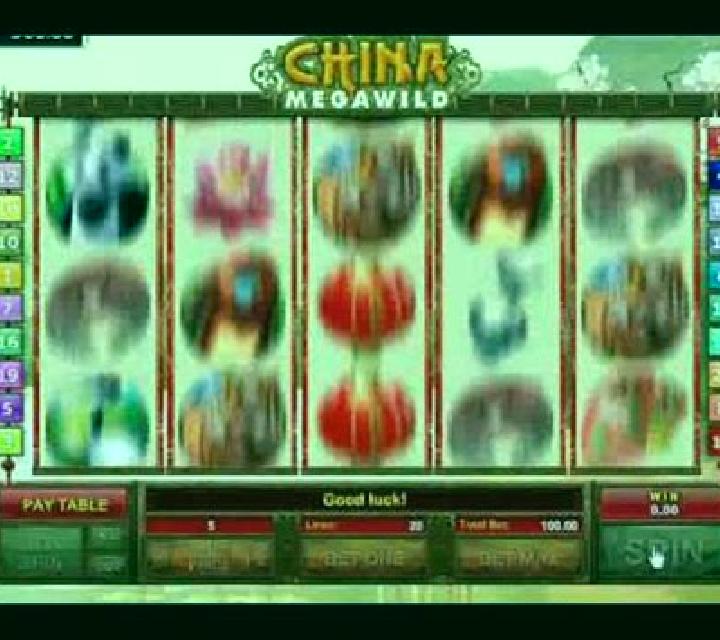 China MegaWild slot machine
