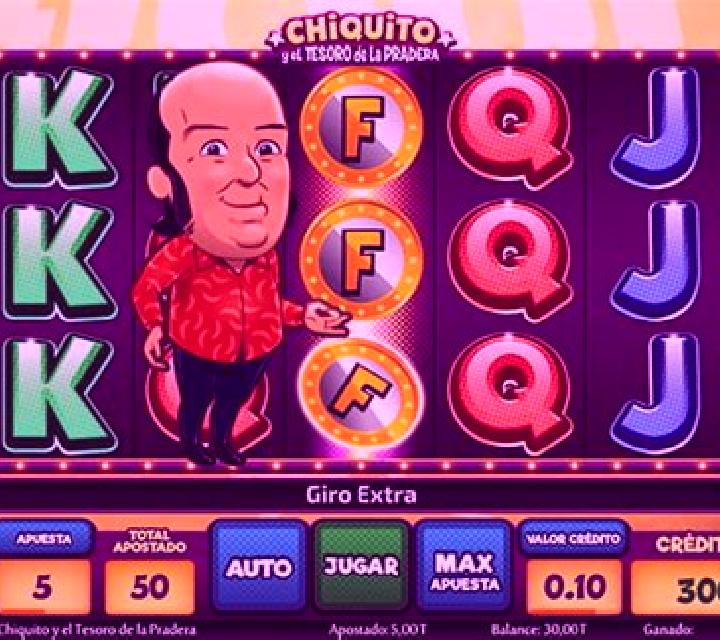 Chiquito y el tesoro de la pradera slot game