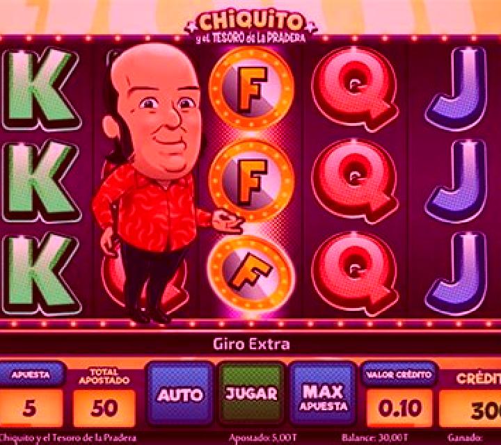 Chiquito y el tesoro de la pradera slot machine