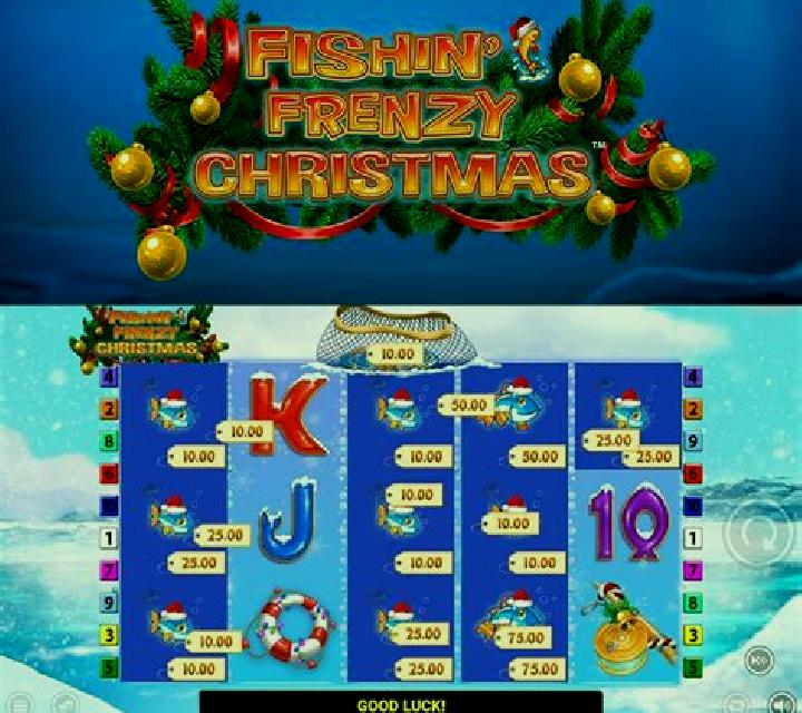 Christmas Cashcade slot game
