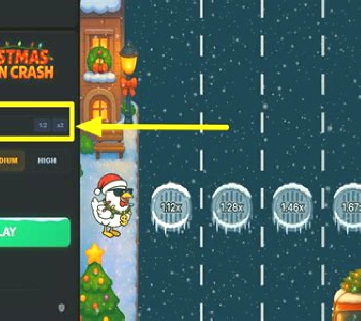 Christmas Chicken Crash slot game