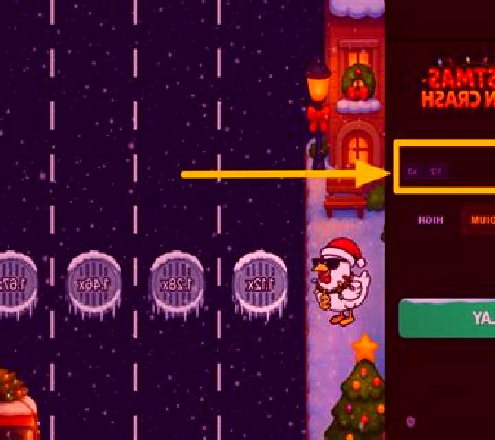 Christmas Chicken Crash slot machine