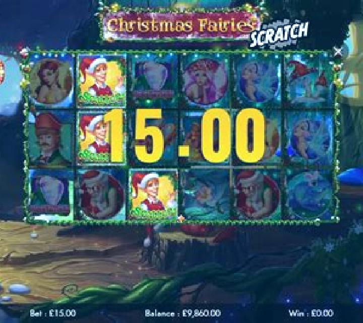 Christmas Fairies Scratch slot game