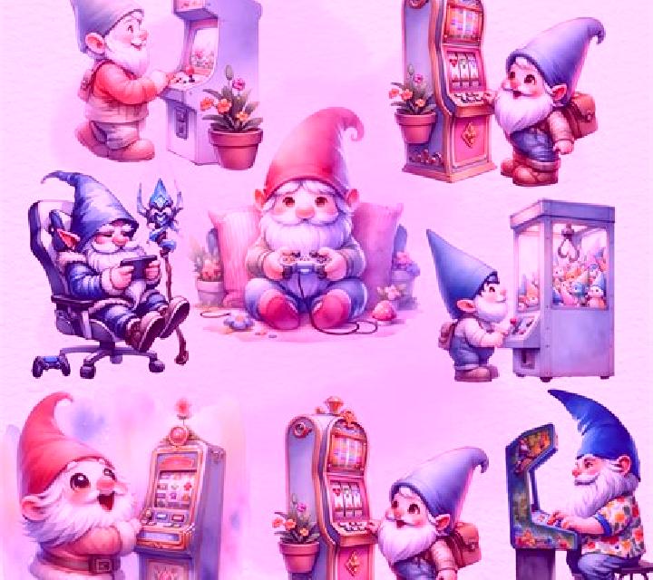 Christmas Gnomes slot machine