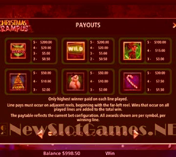 Christmas Krampus slot
