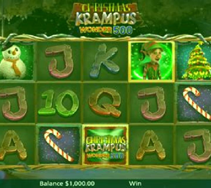 Christmas Krampus Wonder 500 slot machine