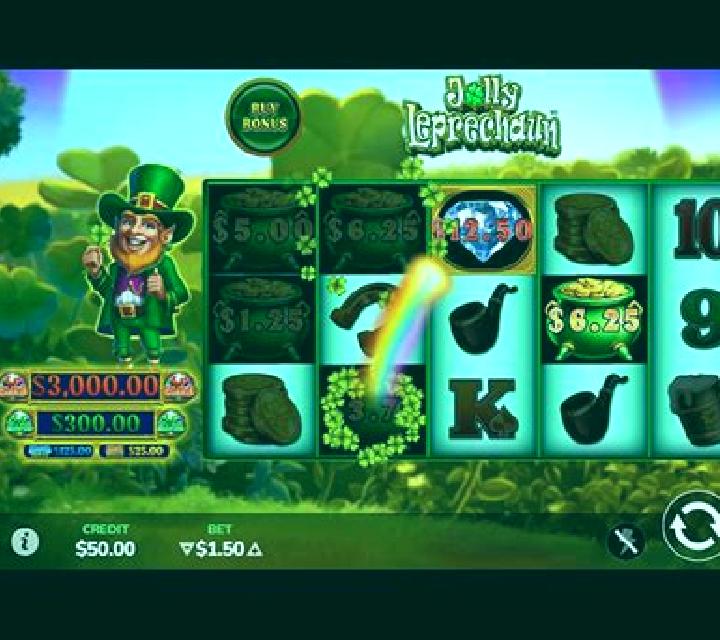 Christmas Leprechaun Money slot game