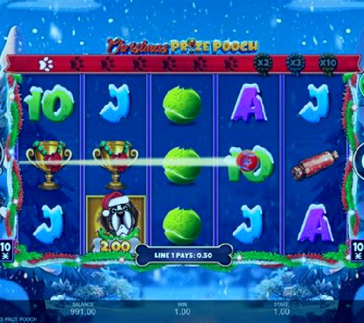 Christmas Prize Pooch online slot