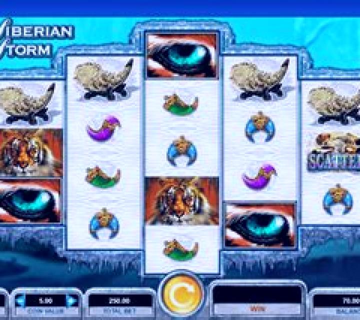 Christmas Storm slot machine